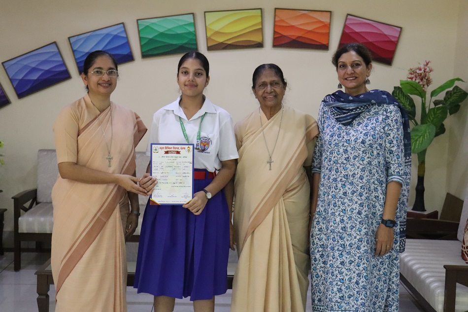 FIRST POSITION IN KARATE COMPETITION